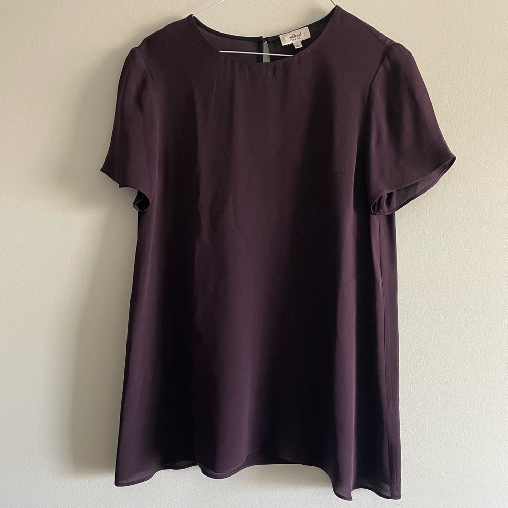 Aritzia Silk Blouse